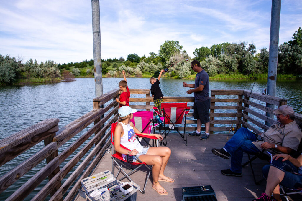 A wide variety of fish species can be found at Red Willow Reservoir, making it a perfect destination for avid anglers and those picking up a fishing rod for the first time. Julie Geiser, Nebraska Game and Parks Commission