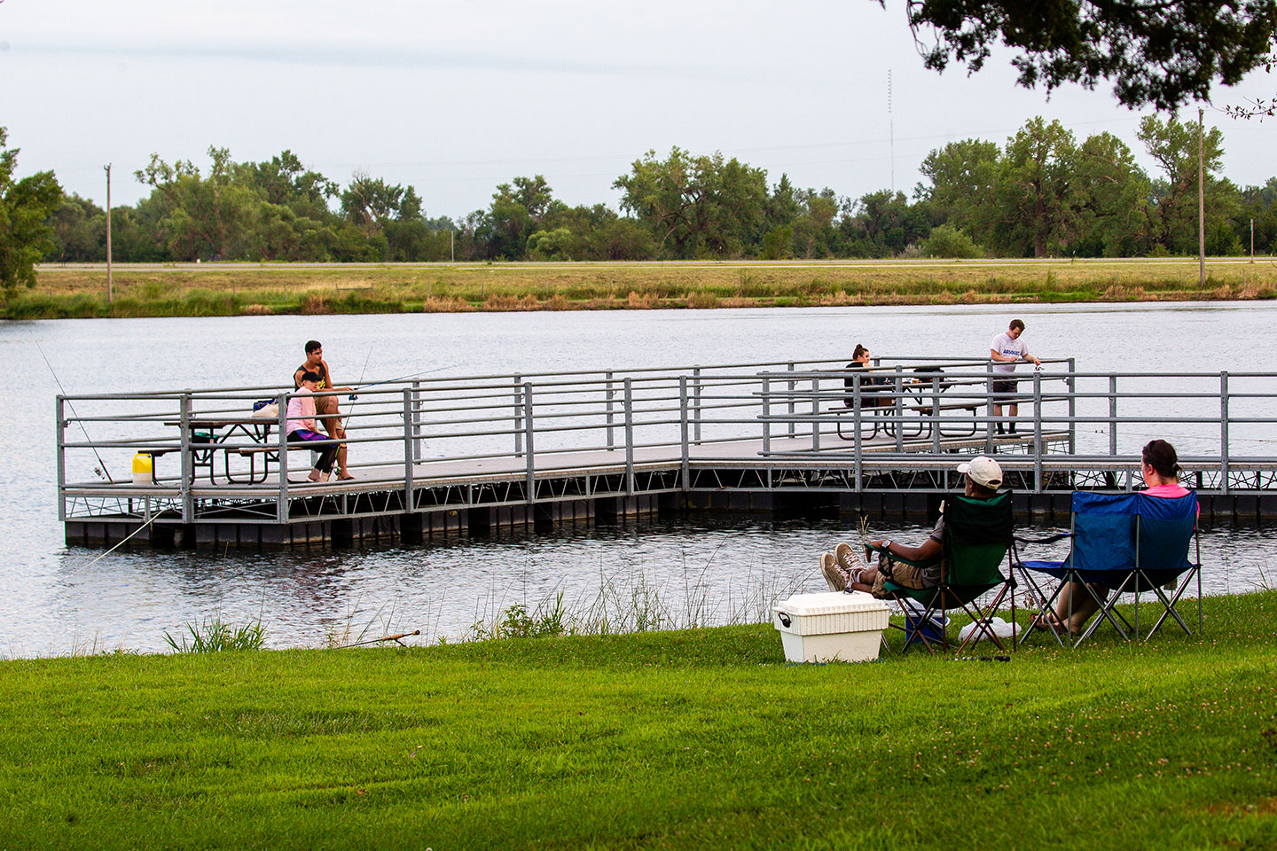 Mormon Island SRA fishing pier closed for renovations