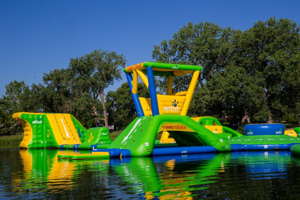 Floating playground at Louisville