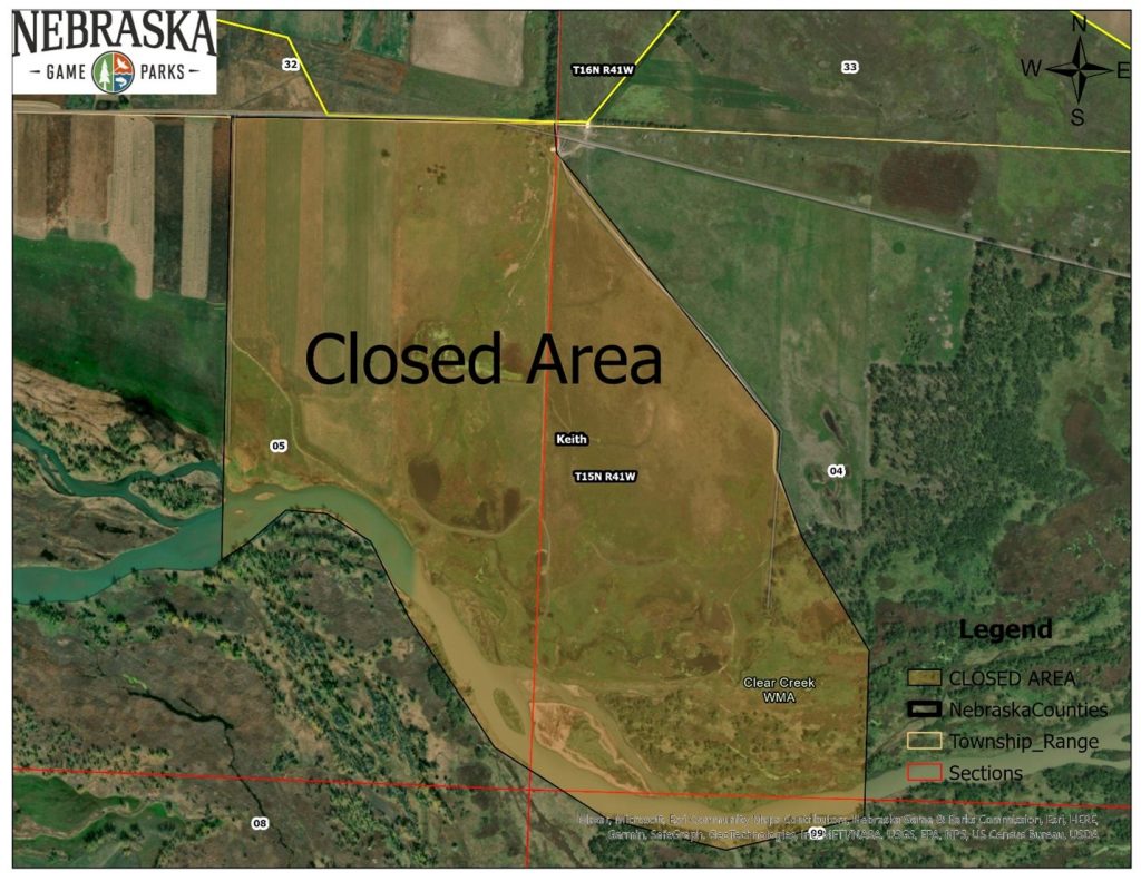 map clear creek WMA