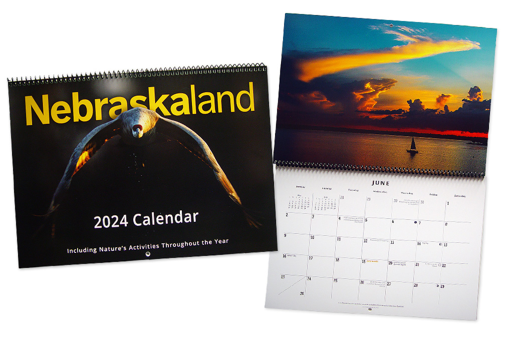 2024 Nebraskaland calendar cover and inside