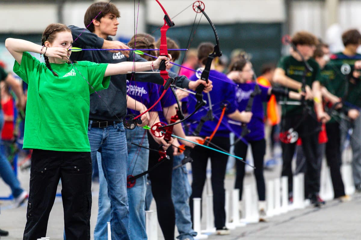 Hoyle breaks high score for females at NASP