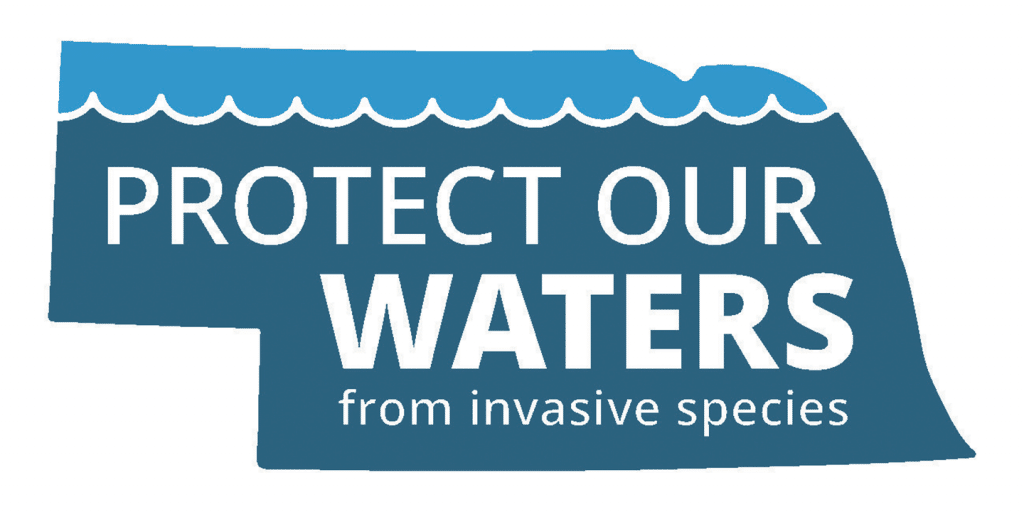 Nebraska protect our waters from invasive species logo