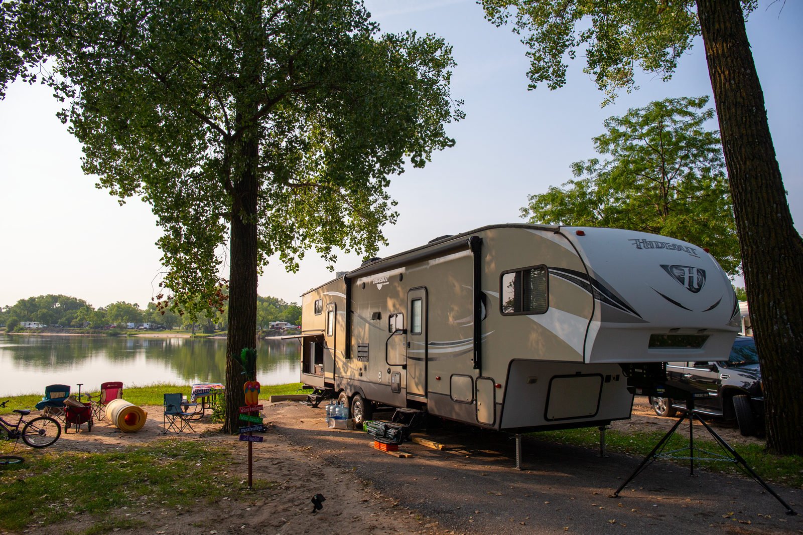 Camping reservation service resumes at Fremont Lakes SRA