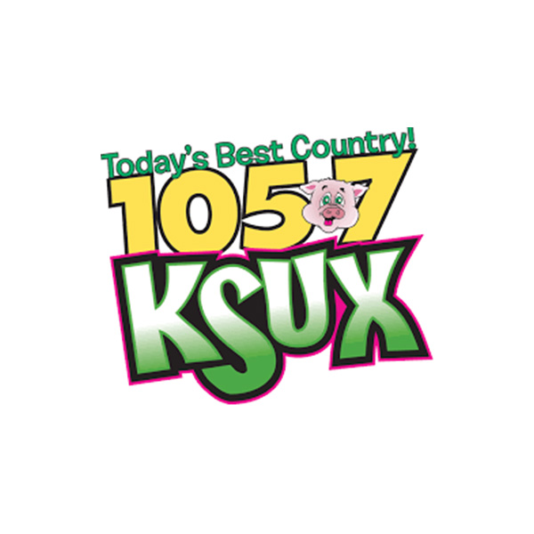 105.7 KSUX logo