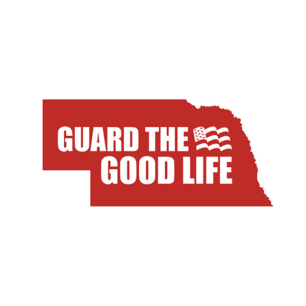 Nebraska National Guard logo "Guard the Good Life"